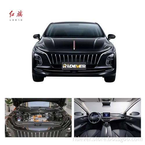 Ridever Chinese Hongqi E-Qm5 Pure Electric New Energy Vehicle Classic Passenger Luxury 4/5seats Sedan Version Used Electric Car Vehicle